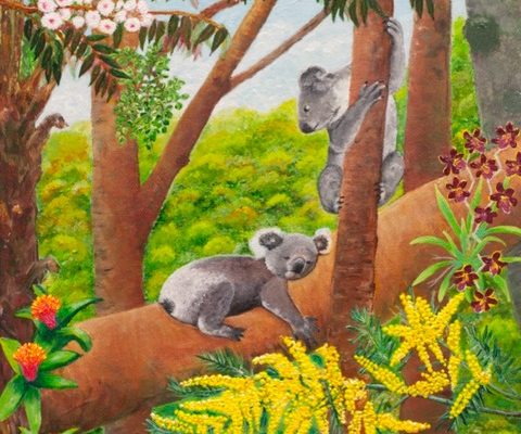 living with Koalas artist _ Elle Fikke