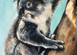 Living with Koalas artist Catherine Clark Dowden