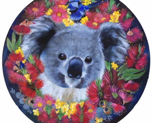 Living with Koalas artist Mia LAING