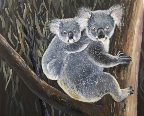 Living with Koalas -participating artist Andrew SMITH