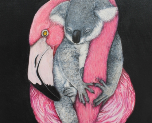 Living with Koalas artist - Ronelle Reid