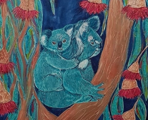 Living with Koalas artist Donna Cozens